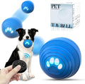 Smart Interactive Dog Toy, Dog Toys for Aggressive Chewers, Moving Jumping Vibrating - 3 Modes IPX7 Waterproof Rating, E-TPU Material for Medium and Large Dogs, Indoor & Outdoor (Blue)