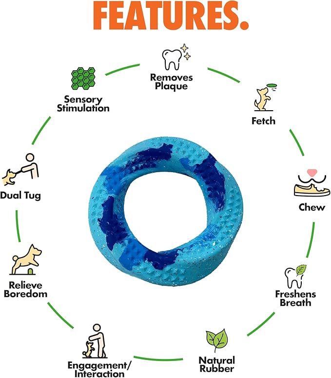 Max Fusion with Nike Grind, Arlee Twisted Dog Toy, Chew Toy for Play, Fetch, Tug, L