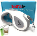 BoldPet® Retractable Dog Leash with Poop Bag Holder-16 Ft Long Retractable Dog Leash for Medium to Large Dogs -Anti-Slip Handle-360°Tangle-Free- Easy Brake Control- Eco Friendly Poop Bag Dispenser