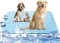 Upgraded Self-Cooling Mat for Dogs & Cats - Thicken, Washable, Non-Toxic, Foldable & Non-Slip Dog Cooling mat Pet Cooling Pad for Indoor, Outdoor, Car- Perfect for Summer (Blue, 20"*30"(Medium))