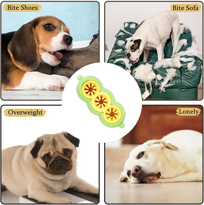 Treat Dispensing Toy | Interactive Fun Pet Entertainment Chewing Supplies,Treat Dispensing Dog Food Puzzles - for Home Dorm Apartment Living Room Balcony Outdoor Walking