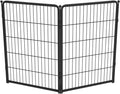 FXW Homeplus Unleashed Indoor Dog Playpen - Stress-Free and Safe Play, Heavy Duty 40 Inch 2 Panels Dog Pen for Medium and Large Dogs, Black│Patented