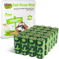 Dog Poop Bags Rolls, Extra Thick Leak Proof Pet Waste Bag, 360 Count Tear Resistant Poop Bags for Dogs for Outdoor Doggie Walking and Cat Litters Cleaning