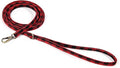 Organic Cotton Dog Leash for Small,Medium and Large Breed,Brass Hardware Pet Leash for Walking,Running and Training 6FT