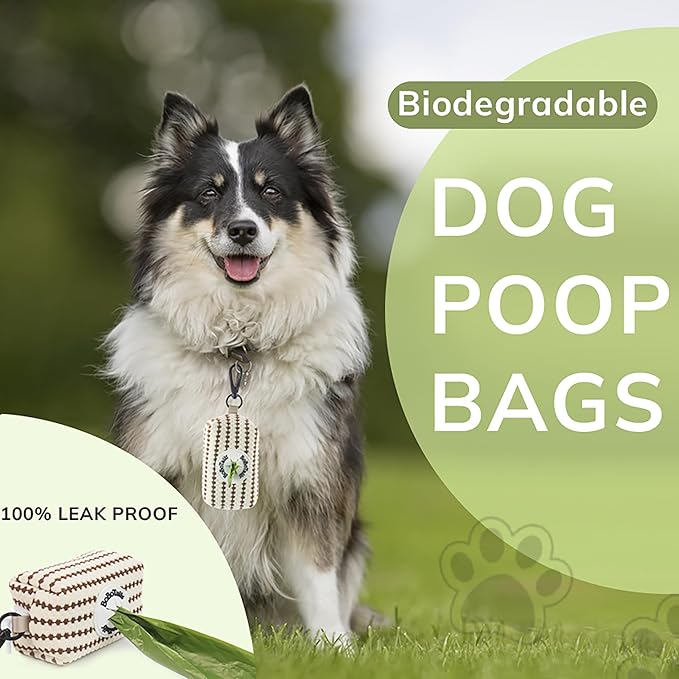 Dog Poop Bags, 690 Counts (8 Rolls) Unscented & Leak-Proof Dog Waste Bags, Eco-Friendly Poop Bags for Dogs, Extra Thick Pet Waste Bags for Dog Waste Dispenser