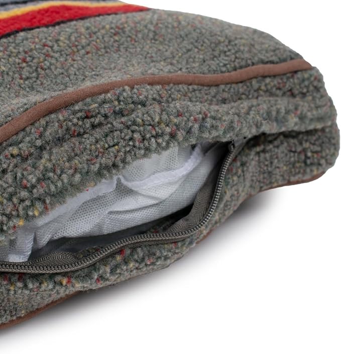 Pendleton Vintage Camp Napper Dog Bed - Mineral Umber, M