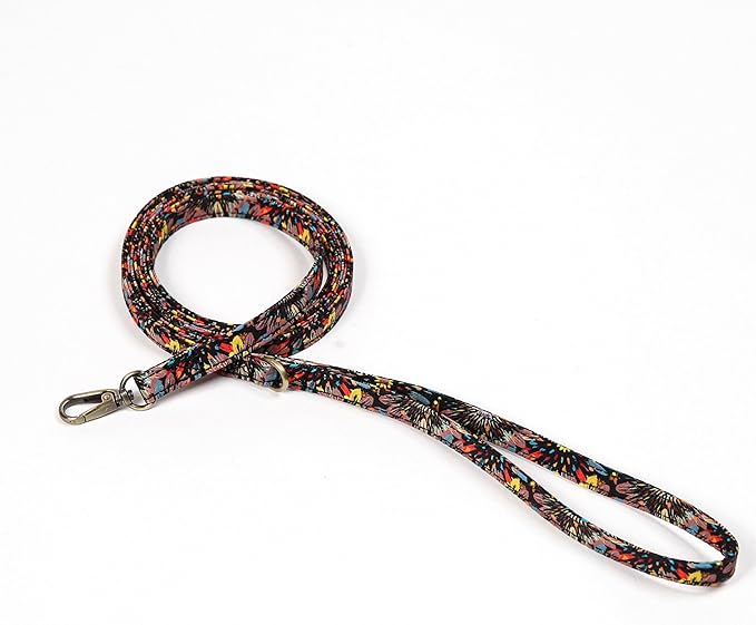 Organic Cotton Dog Leash for Small,Medium and Large Breed,Brass Hardware Pet Leash for Walking,Running and Training 6FT
