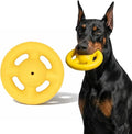 Virtually Indestructible Orbit Dog Ball - Lifetime Replacement - Tough, Durable Chew Toy for Aggressive Chewers - Safe Non-Toxic Natural Rubber - Chew, Fetch, Puzzle - Med/Large, 6"x2.5"