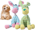 2026 New Dog Toys,Indestructible Plush Dogs Toy for Aggressive Chewers,Squeaky Durable Chew Toy for Indoor Pups Teething, Stuffed Toys for Small Medium Large Dogs (Green+Donkey)