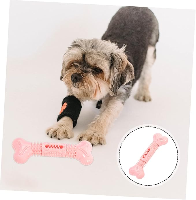 -Resistant Dog Chew Toy Portable Puppy Accessory for Teething and Playtime Easy to Pet Toy for