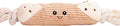Squeaky Dog Plush Toy, Bakery Bite_Stick Collection, 12", for Various Sized Dogs (Cannoli, Large)
