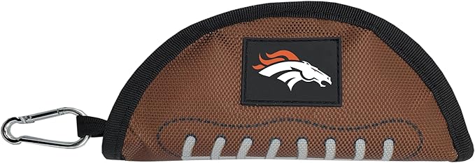 NFL Denver Broncos Pets First Collapsible Dog Travel Bowl Set, 2 Pack Food and Water Bowls for Dogs, Best Portable & Lightweight Leak-Proof Dog Bowls for Travel