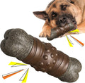 Dog Bones for Aggressive Chewers Dog Chew Toys Bully Sticks Dog Gifts for Large Dogs Bones Teeth Cleaning Squeaky Sounds Toys Indoor Outdoor Relieving Boredom