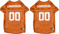Pets First NCAA College Texas Longhorns Mesh Jersey for Dogs & Cats, Size Small, Licensed Dog Jersey with Your Favorite Football/Basketball College Team (Pack of 2)