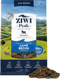 ZIWI Peak Air-Dried Dog Food – Lamb - All Natural, High Protein, Grain Free, Limited Ingredient w/ Superfoods (35.2oz)