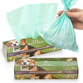 BOS Odor-Sealing Dog Poop Bags for Pet Waste - Disposal Doggy Bags - Scent & Smell Free (Pack of 2)