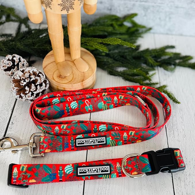 Lucky Love Dog - Adjustable Dog Collar with Easy Click Buckle for Small Ones, Durable, & Comfortable for Male & Female Dogs, Pet Collar for Puppies & Adult Dogs - Fritz, XS