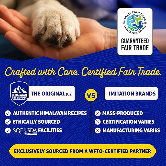 Himalayan Dog Chew Cheese Chews, Long Lasting, Stain Free, Protein Rich, Low Odor, 100% Natural, Healthy & Safe, No Lactose, Gluten Or Grains, 2.5 lbs BULK TUB, MEDIUM, for 35 Lbs & Smaller