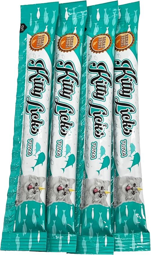 Rena's Recipe Kitty Licks Tuna Varieties (60 Tubes)