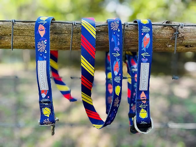 Lucky Love Dog Leash – Soft, Durable, and Comfortable Leash with Vibrant Patterns – Stylish and Long Lasting for Small, Medium, and Large Male and Female Dogs – Mackey, Large