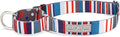 Lucky Love Dog - Adjustable Dog Collar with Easy Click Buckle for Medium, Durable, & Comfortable for Male & Female Dogs, Pet Collar for Puppies & Adult Dogs - Linus, Medium