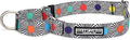 Lucky Love Dog, Adjustable Fun Style Martingale Collar for Dogs, Comfy & Bright Color, Premium No Slip Dog Collar - (Medium, SOCO Mart)
