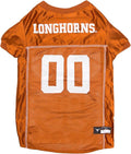 Pets First NCAA College Texas Longhorns Mesh Jersey for DOGS & CATS, Small.Licensed Dog Jersey with your Favorite Football/Basketball College Team