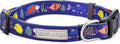 Lucky Love Dog - Adjustable Dog Collar with Easy Click Buckle for Small Ones, Durable, & Comfortable for Male & Female Dogs, Pet Collar for Puppies & Adult Dogs - Mackey, XS