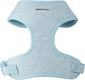 No Pull Dog Vest Harness for Small&Medium Dogs, Side Clip Adjustable Pet Vest, Soft Breathable, Fashion Dog Harnesses for Walking, Running, Shopping (Light Blue, XS)