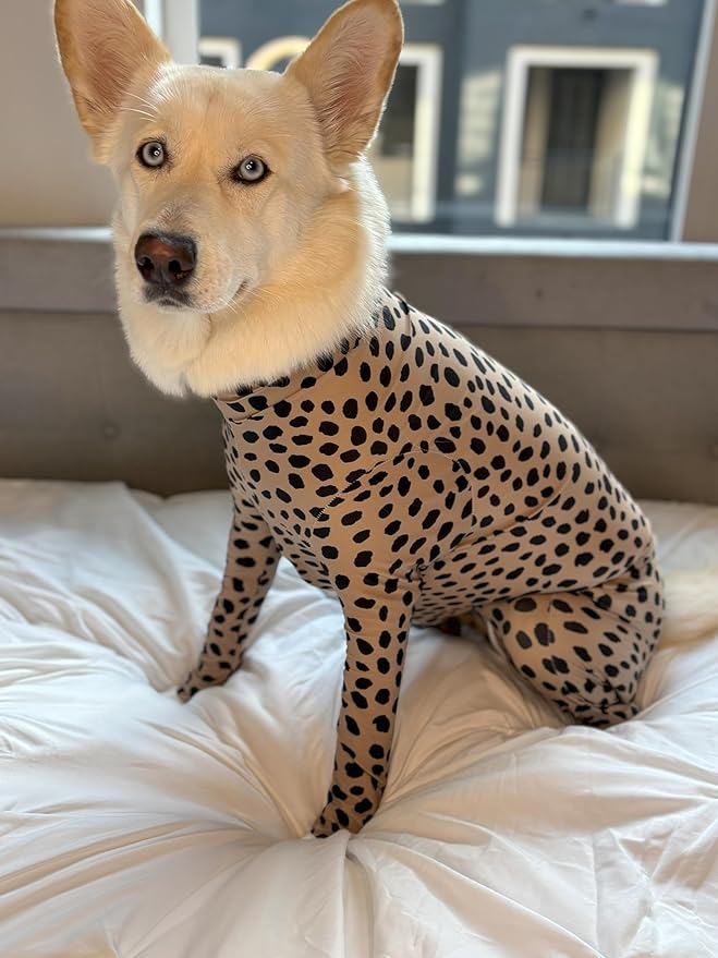 Shed Defender Original Dog Onesie for Dog Shedding, Seen on Shark Tank, Lightweight Breathable, Bodysuit for Dogs, Recovery Suit, Jumpsuit, Dog Body Suit, Shed Shirt, Post Surgery Onesie, Vet Approved
