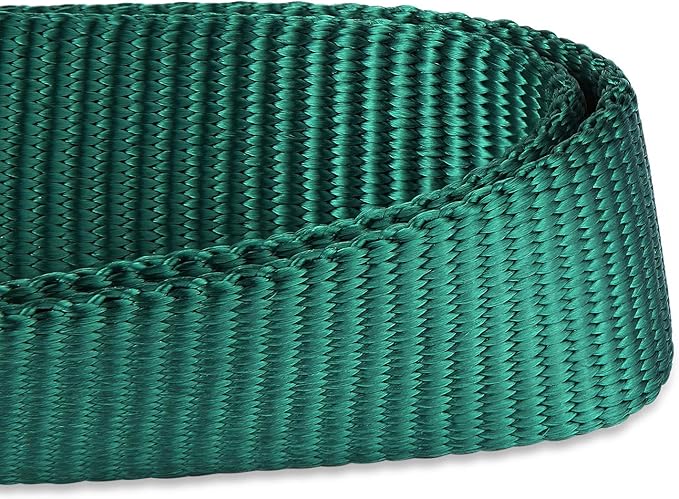 Hyhug Dog Collar for Large Dogs, Heavy Duty Pink| Quick Release Nylon Buckle Collar, Adjustable & Durable Pet Supplies for Boy & Girl Dogs (Large, Dark Green)