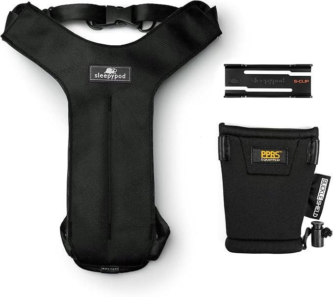 Clickit Sport Plus - Crash-Tested and Safety Certified Car Seat Belt Harness for Dogs (Small, Jet Black)