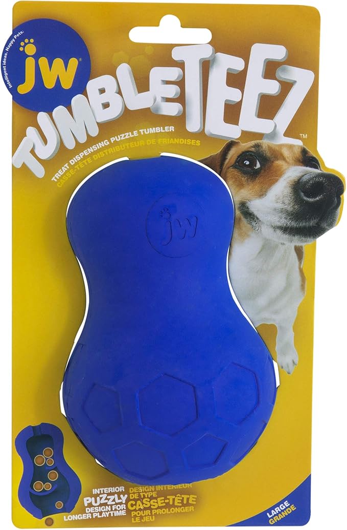 JW Tumble Teez Puzzler Treat Dispenser, Large