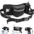 Pet Training Waist Pack, Dog Training Treat Pouch, Hands-Free Dog Walking Fanny Pack with Poop Bag Dispenser and Bottle Holder, Adjustable Dog Treat Pouches for Pet Training and Walking,Big Size
