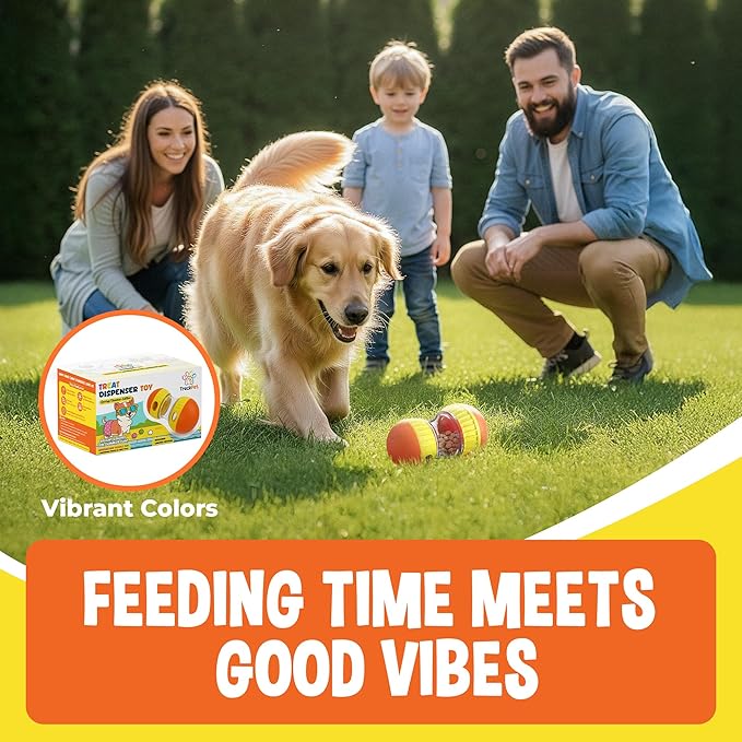 Dog Treat Dispenser Toy interactive-puzzle toys for dogs mental stimulation-puzzle feeder dog & enrichment toys for dogs–Durable Treat Dispensing Dog Toys-Limited Edition dog puzzles for smart dogs