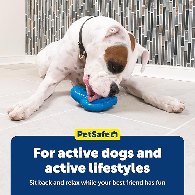 PetSafe Freezable Treat Holding Chilly Penguin - Durable,Vanilla-Scented,Rubber,Freezable Interactive Pet Puzzle for Boredom or Separation Anxiety - for Small Dogs,(Pack of 2)