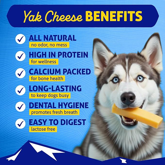 Himalayan Chew Original Yak Cheese Chew, Chicken, 3 Small Sticks, 1.1 oz, Gluten Free, Healthy Treats, Grain & Lactose Free 100% Natural, Long Lasting Chews for s Under 15 lbs