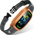 Dog Bark Collar for Large Medium Small Dogs, Rechargeable Smart Bark Collar, Anti Barking Training Collar with 5 Adjustable Sensitivity Beep Vibration (Copper)