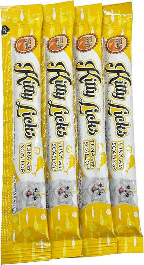 Rena's Recipe Kitty Licks Tuna Varieties (60 Tubes)