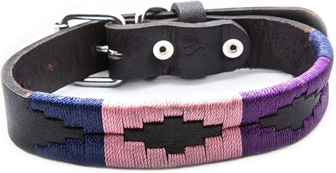 Gaucho Goods Soft Leather Dog Collar - Cali Girl (L)
