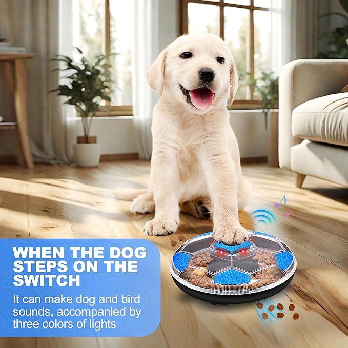 Dog Puzzle Toys Enrichment Toys for Smart Dogs,Treat Dispensing Dog Toys to Keep Them Busy, Interactive Dog Toys for Boredom, Mind Stimulating Food Game Dog Treat Toy for Small Large Dogs