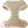 No Pull Dog Vest Harness for Small&Medium Dogs, Side Clip Adjustable Pet Vest, Soft Breathable, Fashion Dog Harnesses for Walking, Running, Shopping (Beige, XXS)