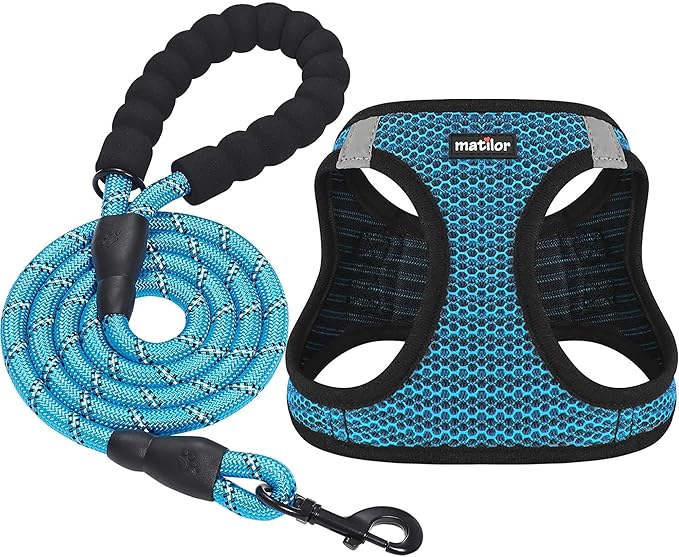 Dog Harness Step-in Breathable Puppy Cat Dog Vest Harnesses for Small Medium Dogs