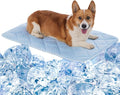 Dog Cooling Mat, Washable Cooling Mat for Dog, Foldable Kennel Pet Bed, Cool Pad (Cool &Warm Surface) for All Seasons Use, Pet Pads for Cats Use in Crate (36x24 Inch (Large))