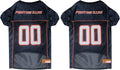 NCAA College Illinois Fighting Illini Mesh Jersey for Dogs & Cats, Medium. Licensed Big Dog Jersey with Your Favorite Football/Basketball College Team (Pack of 2)