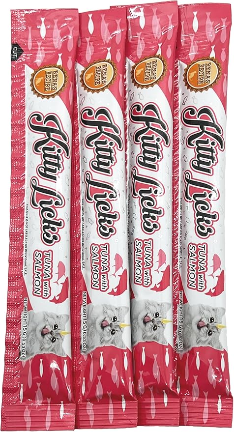 Rena's Recipe Kitty Licks Tuna Varieties (60 Tubes)