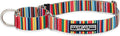 Lucky Love Dog Martingale Dog Collar - Adjustable, No-Slip, Durable, & Soft Webbing Collar for Male and Female Dogs Ideal for Training & Walking - Hippie, Small