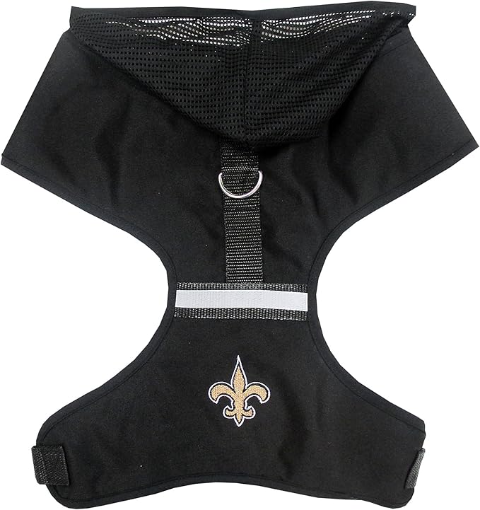 Pets First New Orleans Saints Harness, Large