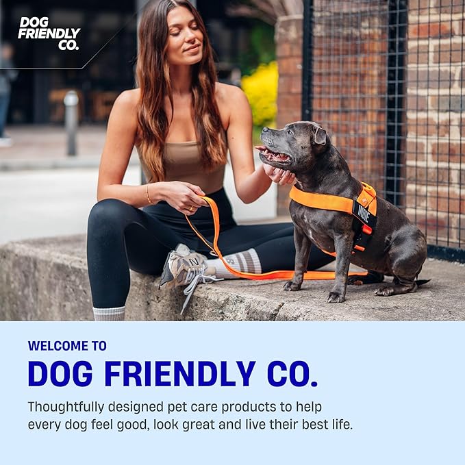 DF Co. Dog Harness | Chafe Resistant Webbing, Adjustable Neck & Chest, and Heavy Duty D-Ring | Sturdy, Comfortable, Easy to Use | Pink Camo, Size XS