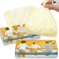 Disposable Bags - Scent & Smell Free (Color: Cream Yellow) (Medeium)